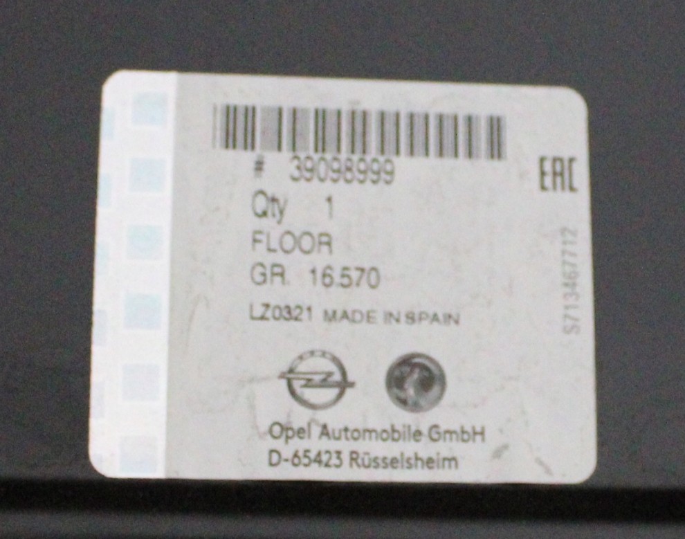 OPEL CORSA E X15 2014-2019 5D Próg słupek prawy zejście kolanko 39098999 4/4