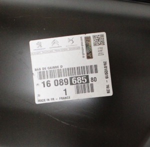 CITROEN C4 PICASSO 2 II 2013-2024 próg słupek B prawy 1608968580 5/7 MINIATURA