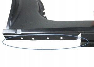 VW MULTIVAN 6 VI 7E0 2015-2021 próg słupek lewy rama 7E0810075 4/6 MINIATURA