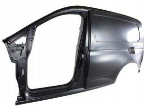 VW CADDY 5 V 2K7 2021-2025 L1 Tylny lewy błotnik 2K7809603D 3/3 MINIATURA