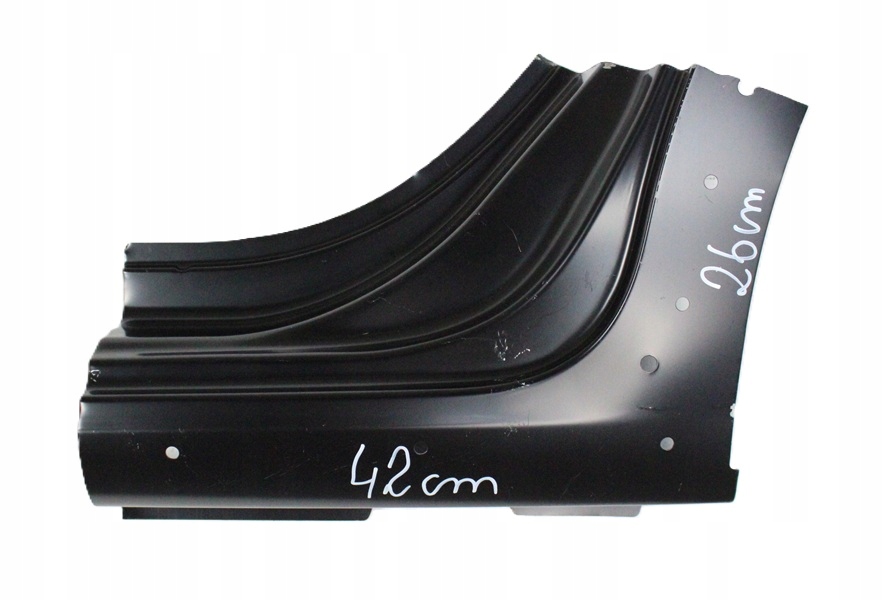 CITROEN C3 C-3 III 3 SX 2016-2024 tylny lewy błotnik słupek C 1618079780 1/4