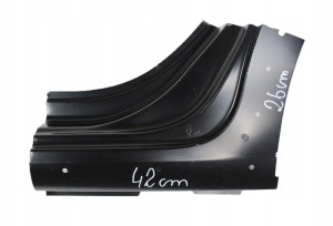 CITROEN C3 C-3 III 3 SX 2016-2024 tylny lewy błotnik słupek C 1618079780 1/4 MINIATURA