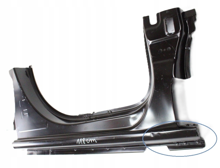 TOYOTA PROACE CITY 2019-2025 próg słupek prawy 9827687380 9827670480 3/6