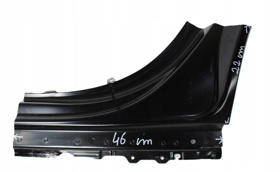 AUDI A8 S8 D5 4N0 2017-2025 próg słupek C lewy zejście 4N0809839K 1/2