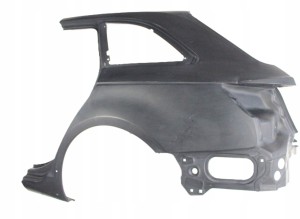 AUDI A4 S4 B9 ALLROAD 8W9 2015-2019 tylny lewy błotnik 8W9809837A 2/6 MINIATURA