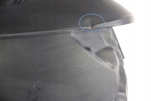 AUDI A4 S4 B9 ALLROAD 8W9 2015-2019 tylny lewy błotnik 8W9809837A 4/6 MINIATURA