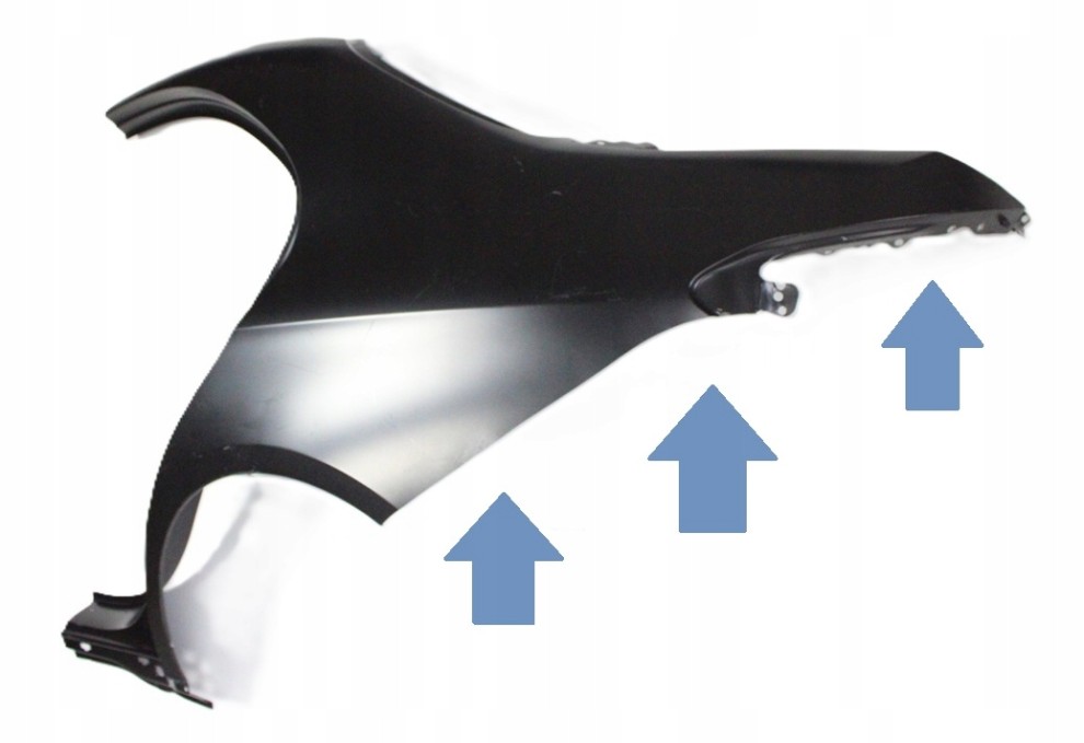 MERCEDES E-KLASA SEDAN W213 A213 Tylny lewy błotnik A2136302502 3/6