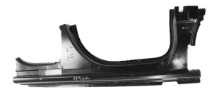 CITROEN BERLINGO 4 IV K9 2019- próg słupek prawy 9827670480 9827656680 3/5 MINIATURA