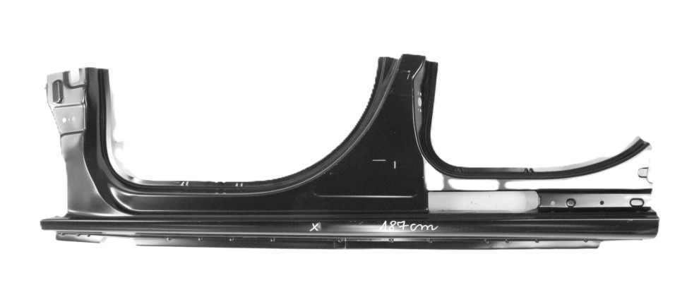 PEUGEOT PARTNER 4 IV K9 2019-2026 próg słupek lewy 9827672480 9827671280 2/4