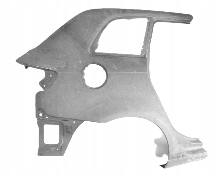 AUDI A3 S3 SPORTBACK 8P4 2003-2012 Tylny prawy błotnik 8P4809838 2/3