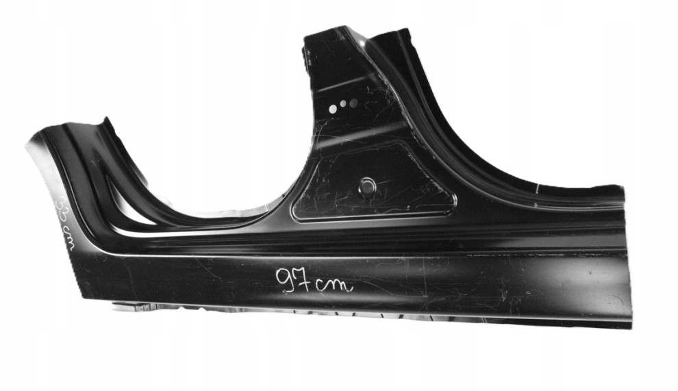 CITROEN C1 2 II PA PS 2014-2023 Próg słupek prawy 1687141680 2/5