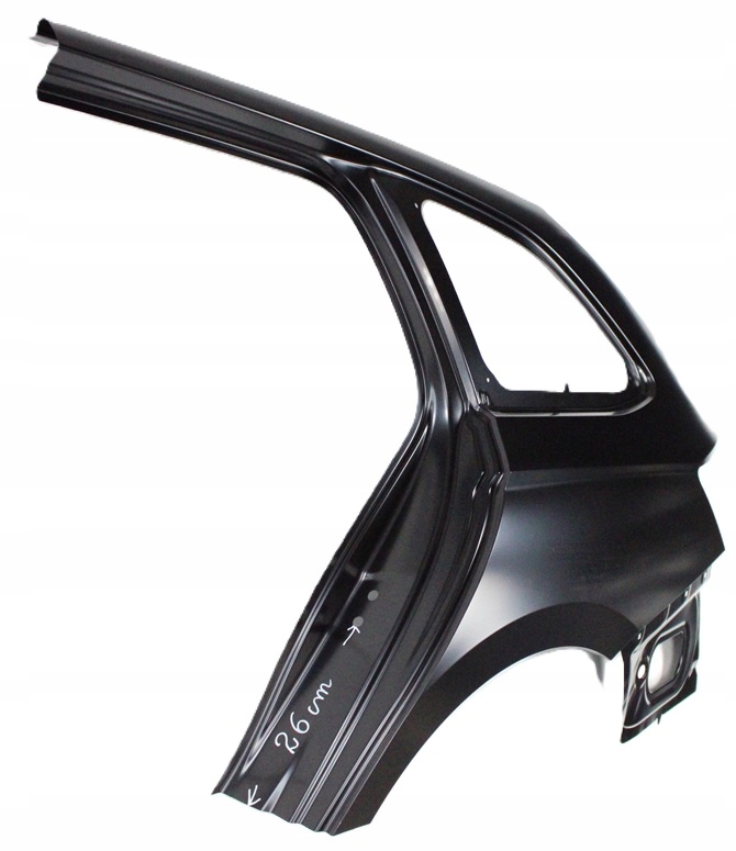 SKODA OCTAVIA 4 IV KOMBI 5E7 2019-2026 tylny tył lewy błotnik 5E7809601C 3/3