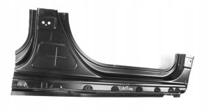 PEUGEOT 2008 1 CU 12- próg słupek prawy 1609673780 1617534680 2/3 MINIATURA