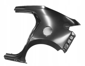 MAZDA 3 BP 5D HB 2019-2026 tylny tył błotnik lewy BCYN-71-410A BCYN71410A 2/3 MINIATURA