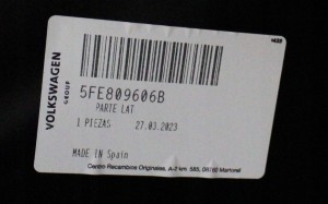 SEAT CUPRA LEON 4 5FE KL8 ST KOMBI 2020-2026 tylny prawy błotnik 5FE809606B 3/5 MINIATURA