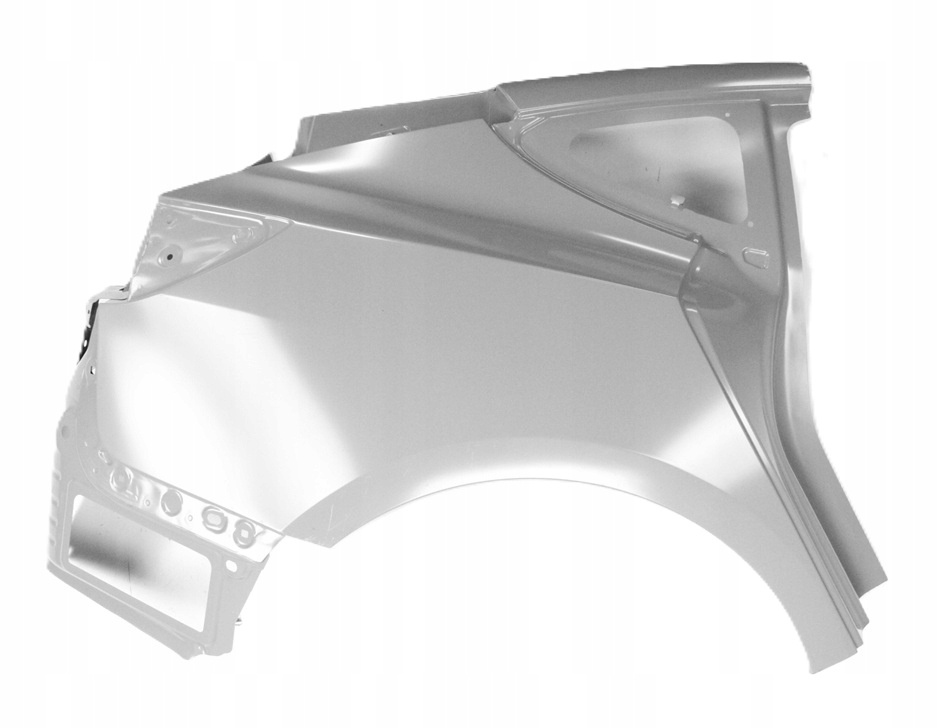 TESLA 3 MODEL 3 III 2017-2024 Tylny tył prawy błotnik 1073678SCB 1073678S0B 1/3