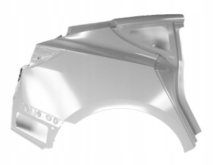 TESLA 3 MODEL 3 III 2017-2024 Tylny tył prawy błotnik 1073678SCB 1073678S0B