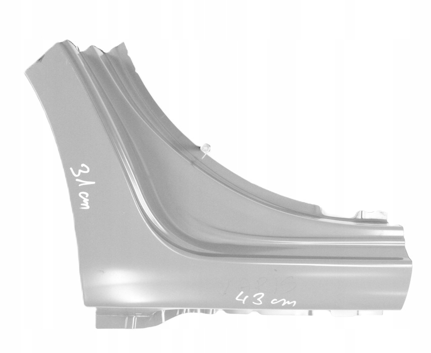 TOYOTA YARIS 3 P13 2011-2020 5D tylny prawy błotnik 616010D130 61601-0D130 1/3