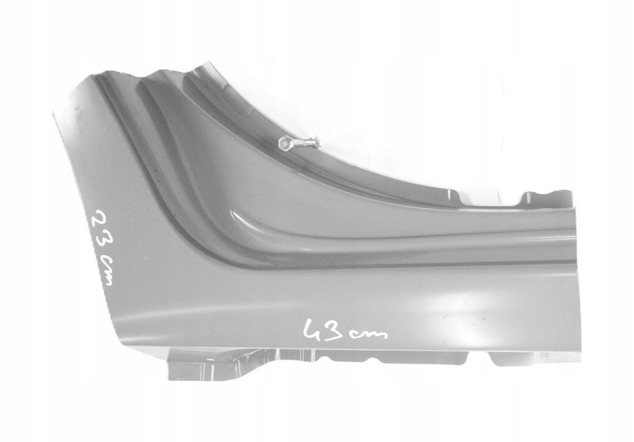 TOYOTA YARIS 3 P13 2011-2020 5D próg słupek C prawy 616010D130 61601-0D130 2/3