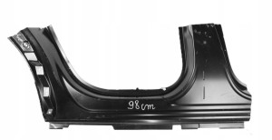 PEUGEOT 3008 2 II P84 2016-2024 próg słupek prawy 1617343480