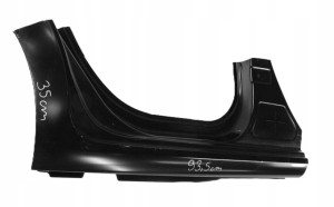 CITROEN C3 III SX 3 2016-2024 próg słupek prawy 1618078780 3/5 MINIATURA