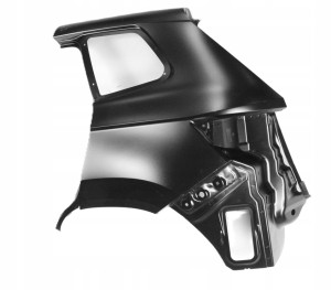 SKODA KAROQ 57A 2017-2026 tylny tył lewy błotnik 57A809601D 57A809605 2/5 MINIATURA