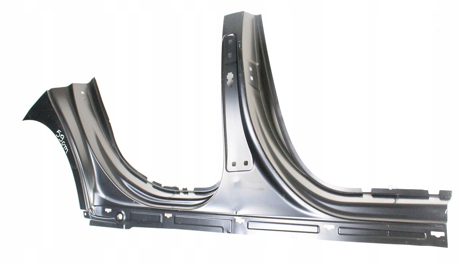 MERCEDES B-KLASA W247 A247 2019-2025 próg słupek prawy A2476372202 2/6