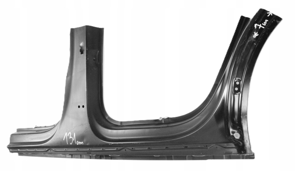 AUDI Q3 SQ3 RSQ3 83A 2019- próg słupek lewy 83A810075 83A809839 2/3