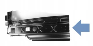 OPEL ASTRA K V 5 B16 KOMBI 2016-2021 tylny pas ściana 39085653 2/4 MINIATURA