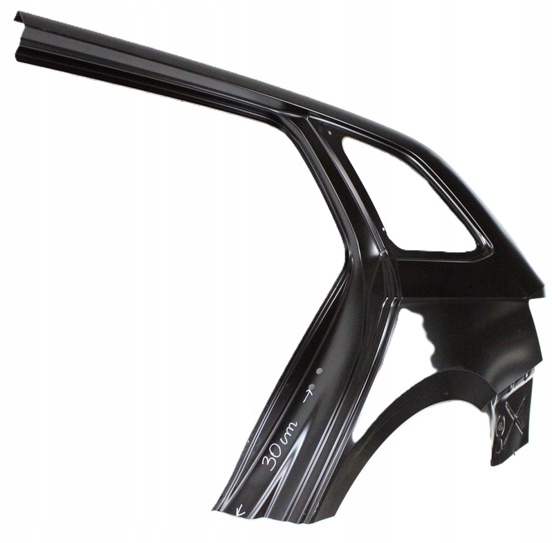 SKODA SUPERB 3 III 3V9 2015-2024 tylny tył lewy błotnik 3V9809601D 4/6