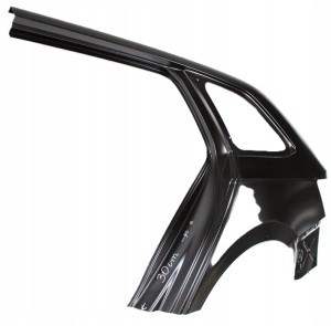 SKODA SUPERB 3 III 3V9 2015-2024 tylny tył lewy błotnik 3V9809601D 4/6 MINIATURA