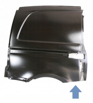 MERCEDES VITO W447 A447 447 L1 2014-2026 tylny błotnik prawy A4476302600 2/7 MINIATURA