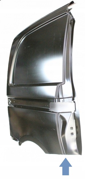 MERCEDES VITO W447 A447 447 L1 2014-2026 tylny błotnik prawy A4476302600 3/7 MINIATURA