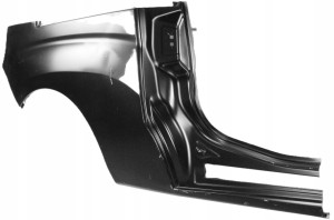 FIAT DOBLO D MAXI 2 II L2 263 2010-2021 tylny prawy błotnik 71765439 3/8 MINIATURA