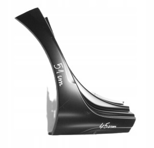 AUDI A4 S4 B9 LIFT 8W5 8W9 19-24 tylny prawy błotnik 8W9809838C 8W5809838A 3/5 MINIATURA