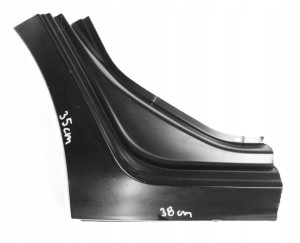 VW POLO 2G4 5D HB 2017-2025 Tylny tył prawy błotnik 2G4809052F 2G4809844B