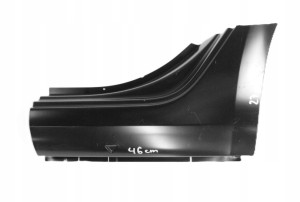 SKODA OCTAVIA 3 5E5 5E9 12-20 Próg słupek C lewy 5E5809601C 5E9809601C 2/5 MINIATURA