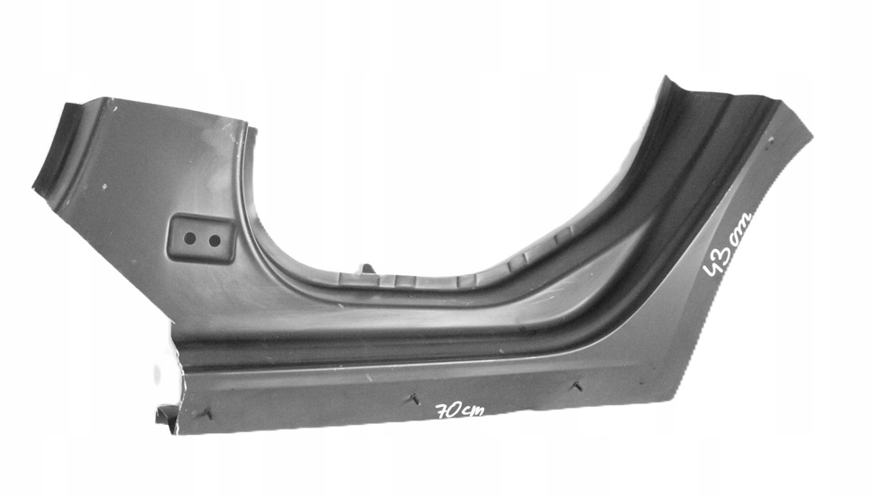 AUDI A1 S1 2 II 82G 82A 2018-2025 Próg słupek lewy 82G809839 82G810075TA 2/3