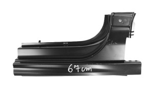 OPEL CORSA F CORSA-e ELECTRIC 2019-2025 próg słupek A prawy 1666081680 1/5 MINIATURA