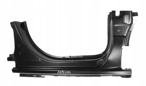 TOYOTA PROACE CITY 2019-2026 próg słupek prawy 9827656680 9827670480 2/3 MINIATURA