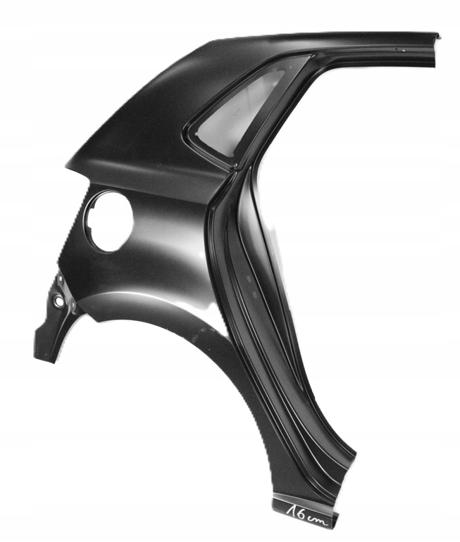 VW POLO 6R4 6C4 5D HB 2009-2017 Tylny prawy błotnik 6R4809844A 2/5