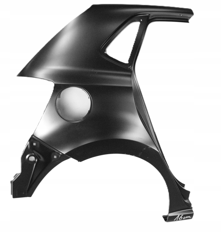 VW POLO 6R4 6C4 5D HB 2009-2017 Tylny prawy błotnik 6R4809844A 3/5