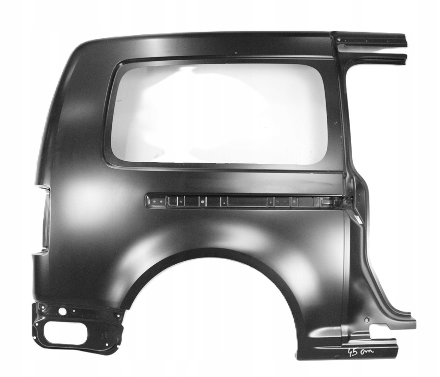 VW CADDY LIFE III IV MAXI 2K3 2004-2020 tylny prawy błotnik 2K3809604G 1/5