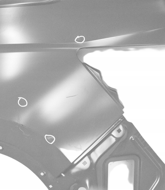 SKODA KODIAQ 565 2016-2024 tylny tył lewy błotnik 565809605A 565809601C 4/6