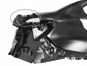 BMW 3 G20 SEDAN 2018-2024 Tylny tył prawy błotnik 41007493268 4/4 MINIATURA