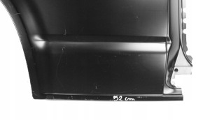 VW MULTIVAN V 5 7H3 L2 LONG 2003-2015 tylny błotnik prawy 7H3809844 4/6 MINIATURA