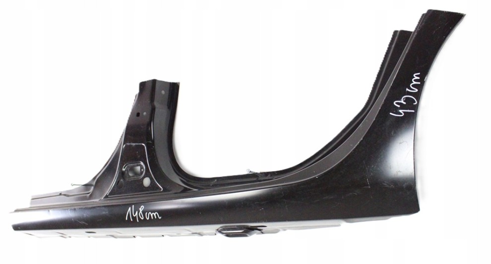 RENAULT MEGANE 3 III GRANDTOUR KOMBI 2009-2016 próg słupek lewy 764613078R 2/6