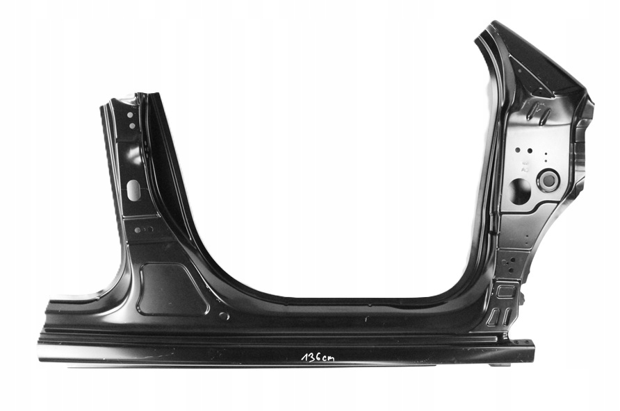 CITROEN C3 C-3 SC 2 II 2009-2016 próg słupek prawy 7133K9 1/5