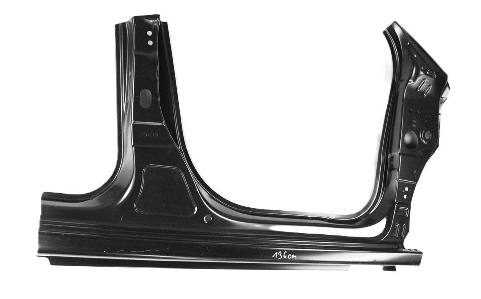 CITROEN C3 C-3 SC 2 II 2009-2016 próg słupek prawy 7133K9 2/5