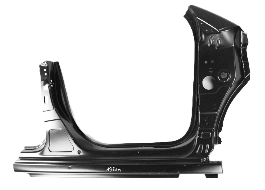 CITROEN C3 C-3 SC 2 II 2009-2016 próg słupek prawy 7133K9 3/5